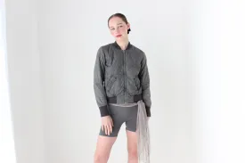 BALLETCORE Y2K Calvin Klein Quilted Bomber Jacket