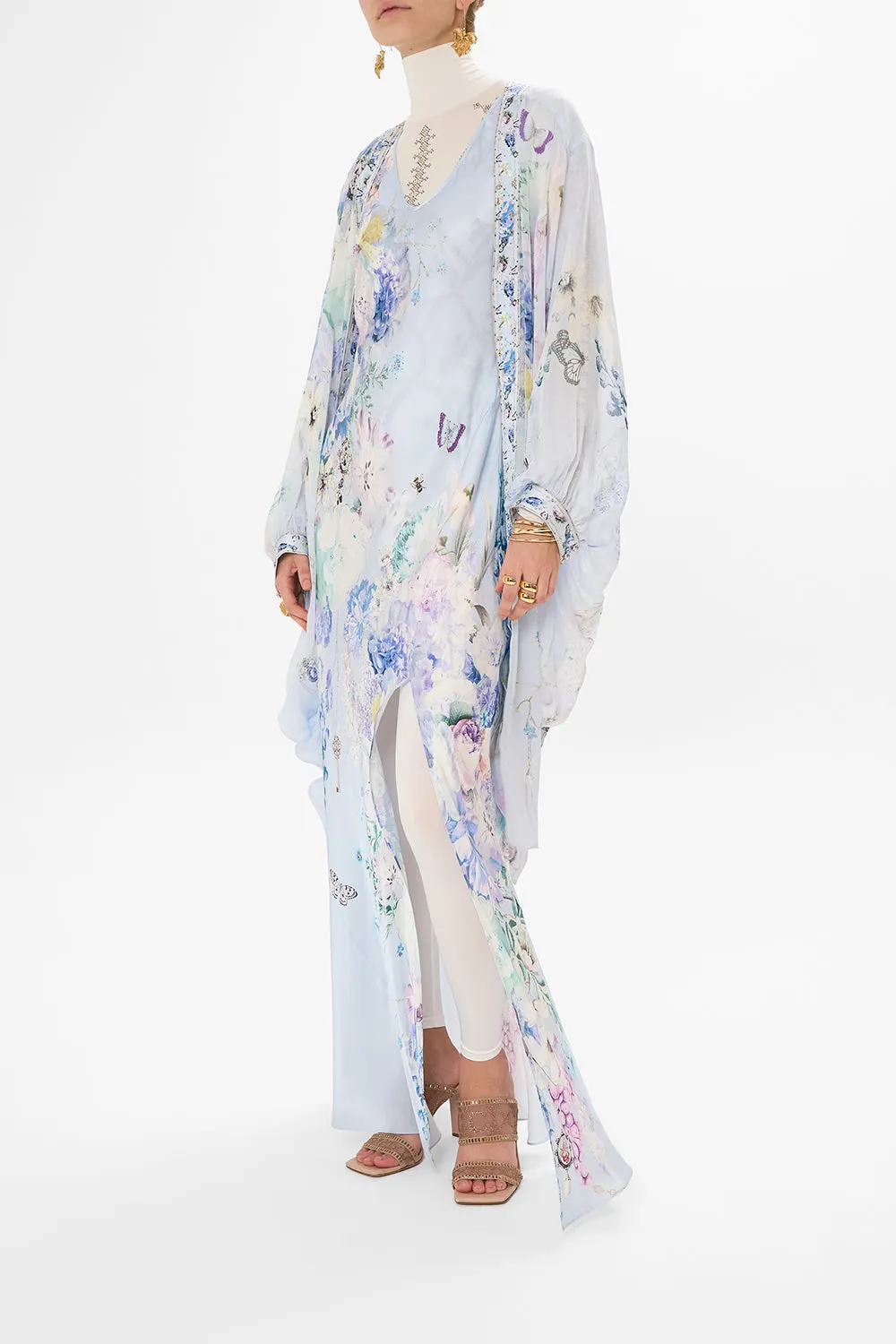 BIAS CUT TANK DRESS BUTTERFLORIA