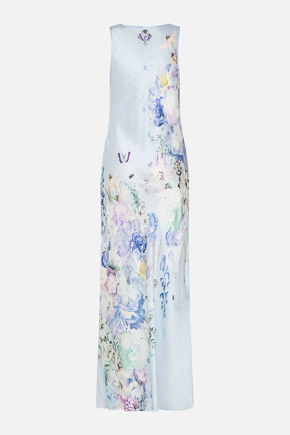 BIAS CUT TANK DRESS BUTTERFLORIA