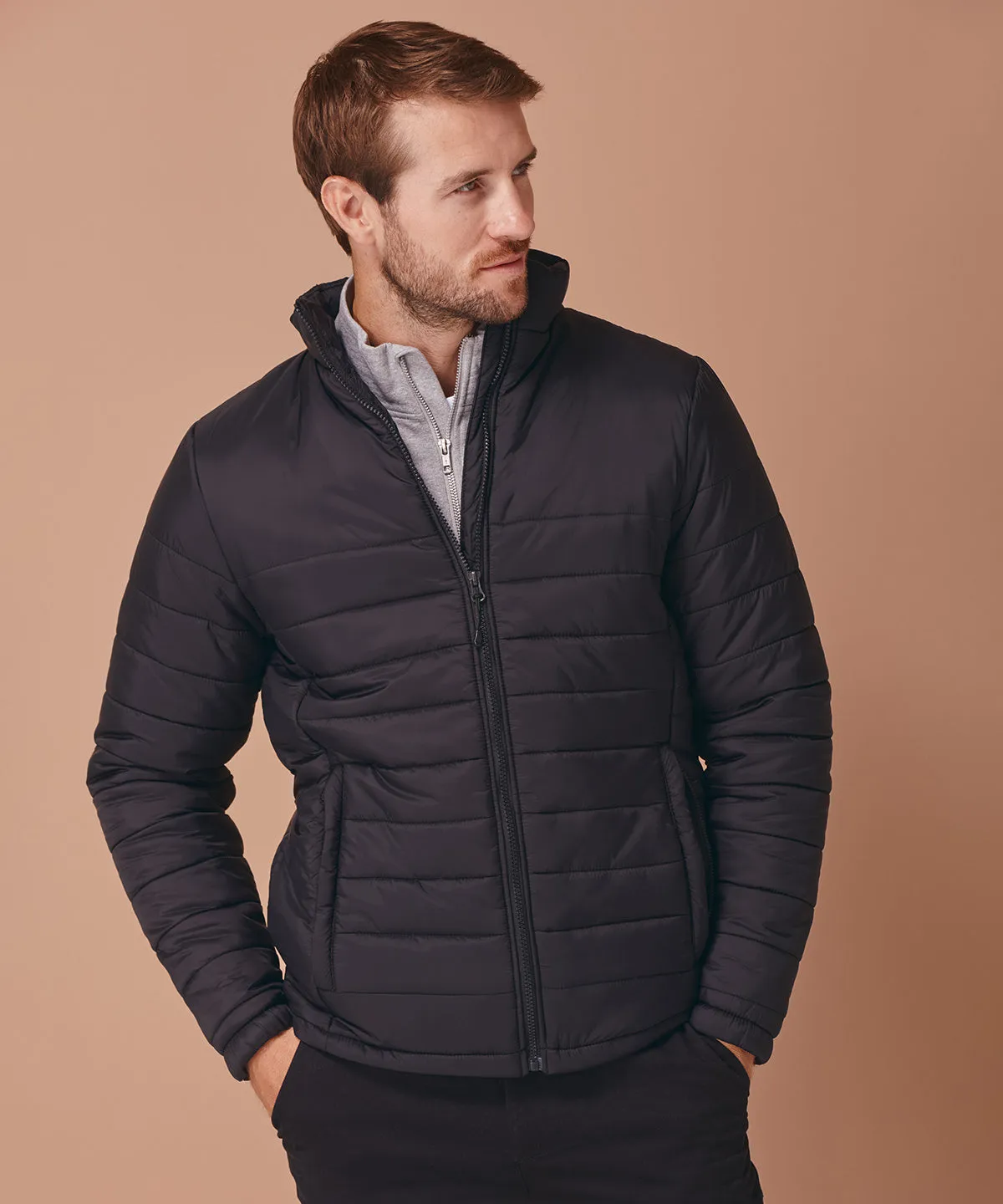 Black - Unisex padded jacket
