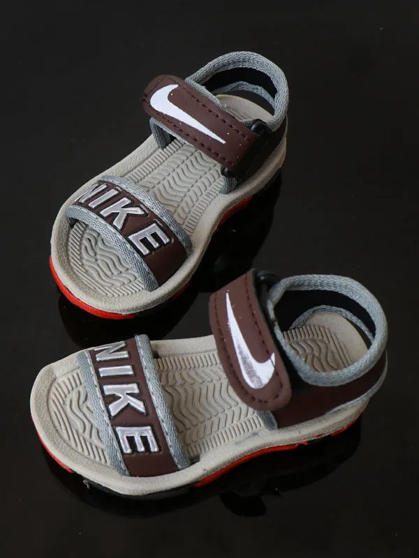 BSD37 Newborn Boys Sandal 3Mth - 15Mth NK Dark Brown