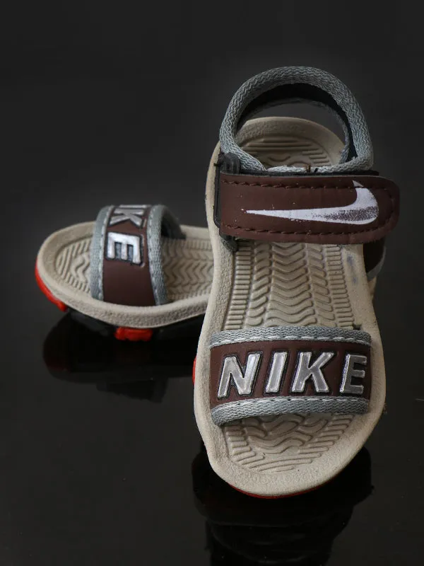 BSD37 Newborn Boys Sandal 3Mth - 15Mth NK Dark Brown