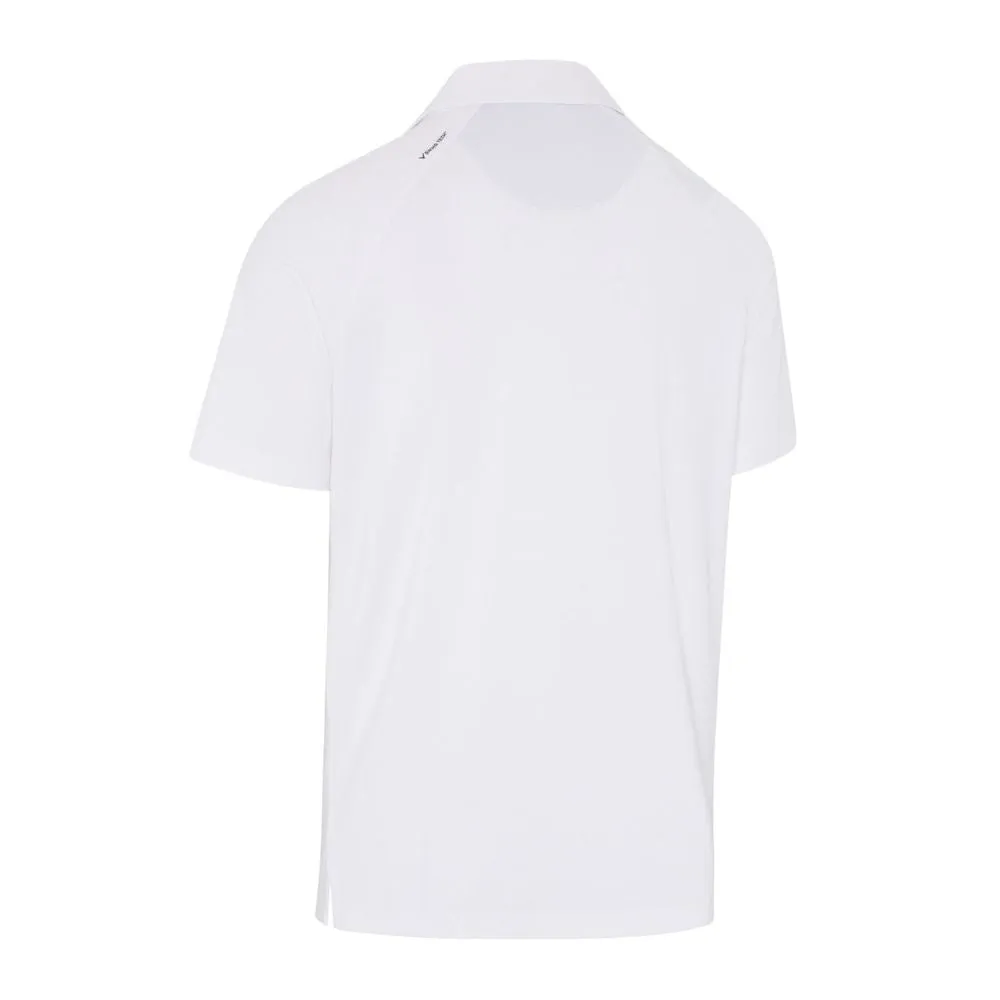 Callaway Golf Chev Block Polo Shirt CGKSE0A0 - White