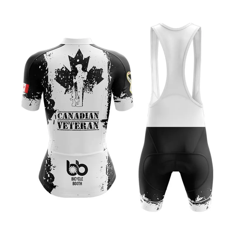 Canadian Veteran (Black) Club Cycling Kit