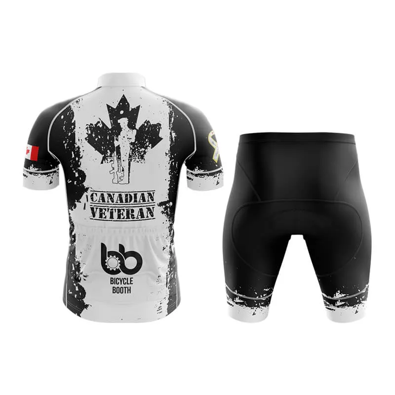 Canadian Veteran (Black) Club Cycling Kit