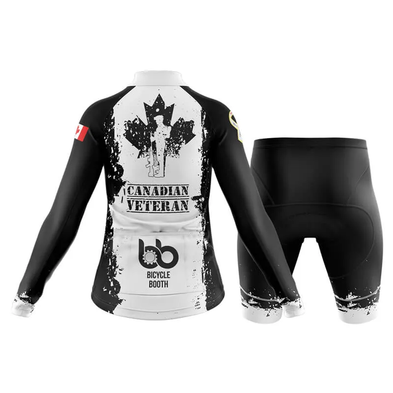 Canadian Veteran (Black) Club Cycling Kit