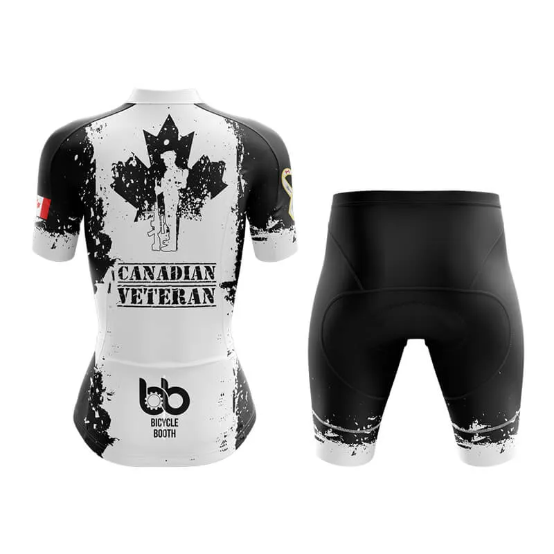 Canadian Veteran (Black) Club Cycling Kit