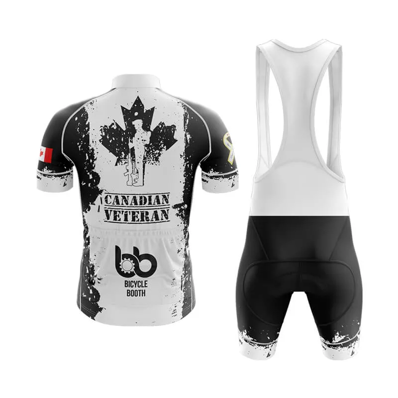 Canadian Veteran (Black) Club Cycling Kit