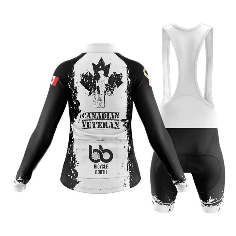 Canadian Veteran (Black) Club Cycling Kit