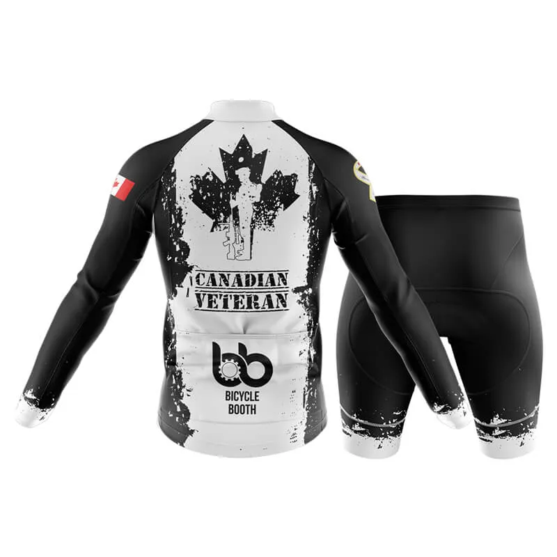 Canadian Veteran (Black) Club Cycling Kit