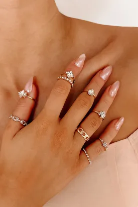 Certainly Sophisticated Ring Set (Gold)