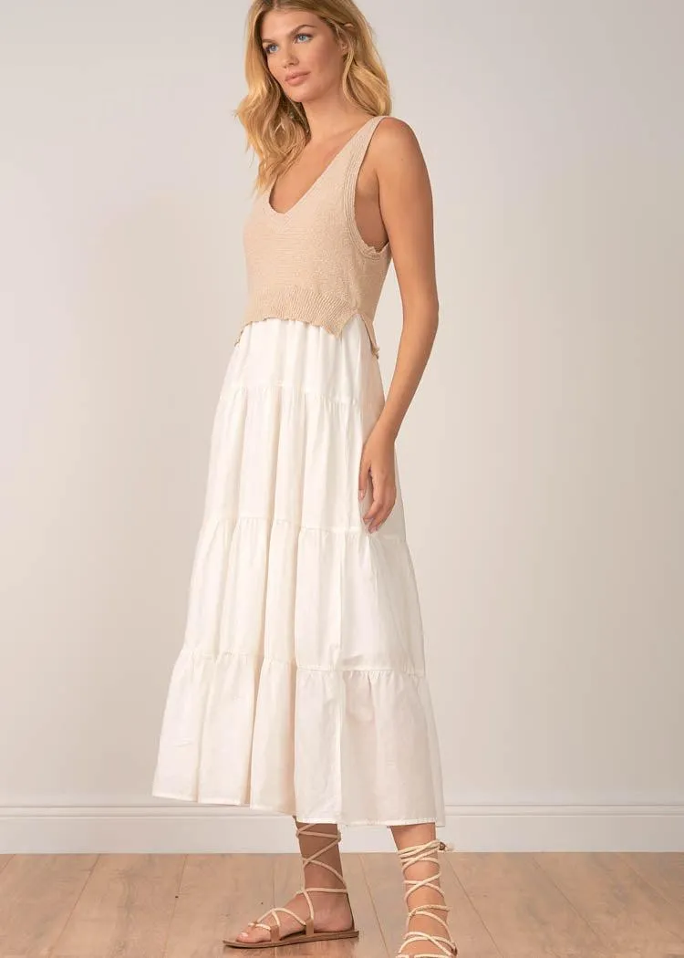 Elan Madeline Combo Dress ***FINAL SALE***