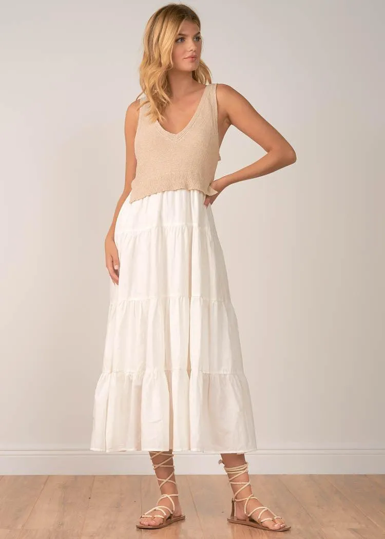 Elan Madeline Combo Dress ***FINAL SALE***