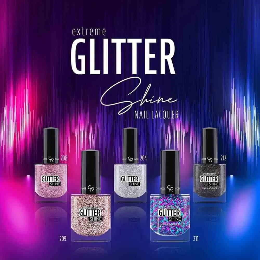 Extreme Glitter Shine Nail Lacquer - 203