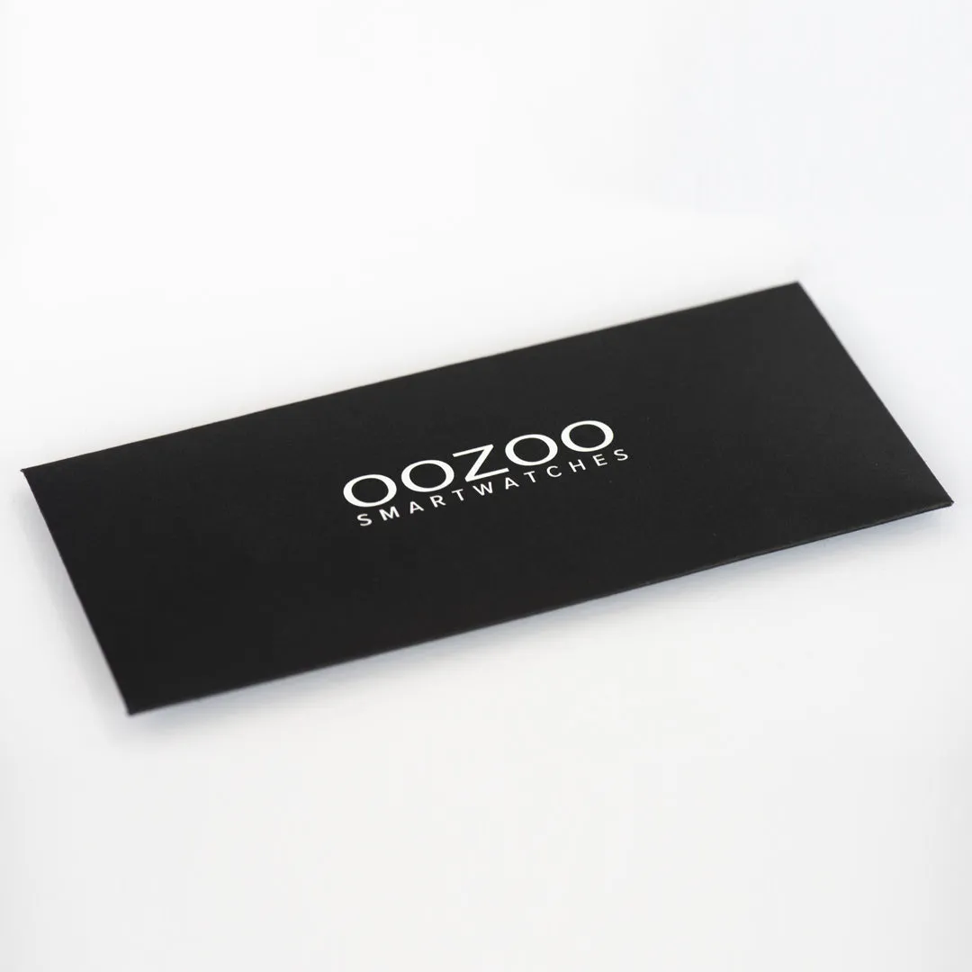 Gold OOZOO metal mesh bracelet with gold clasp