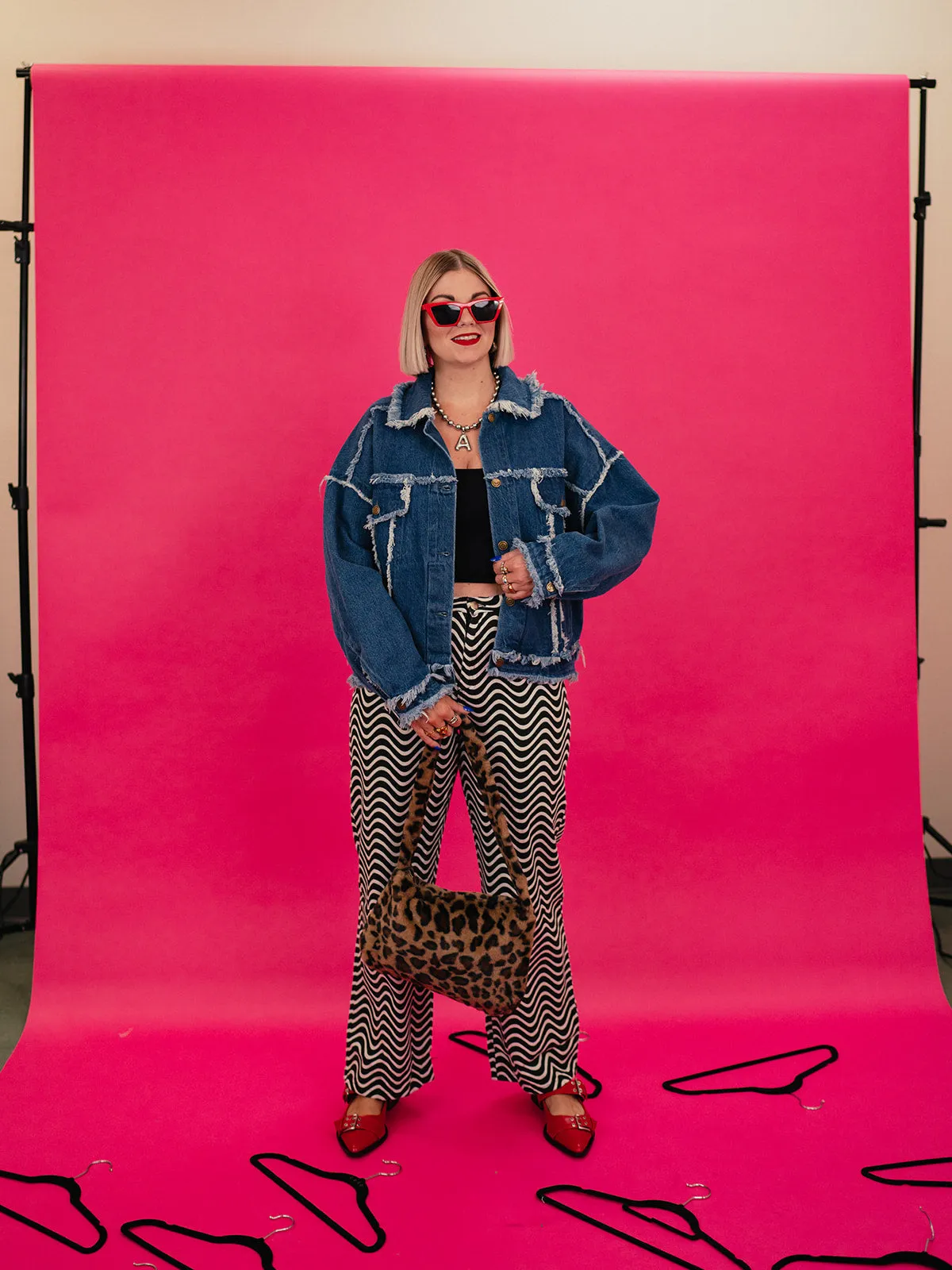 IN MY GRUNGE ERA OVERSIZED DENIM JACKET