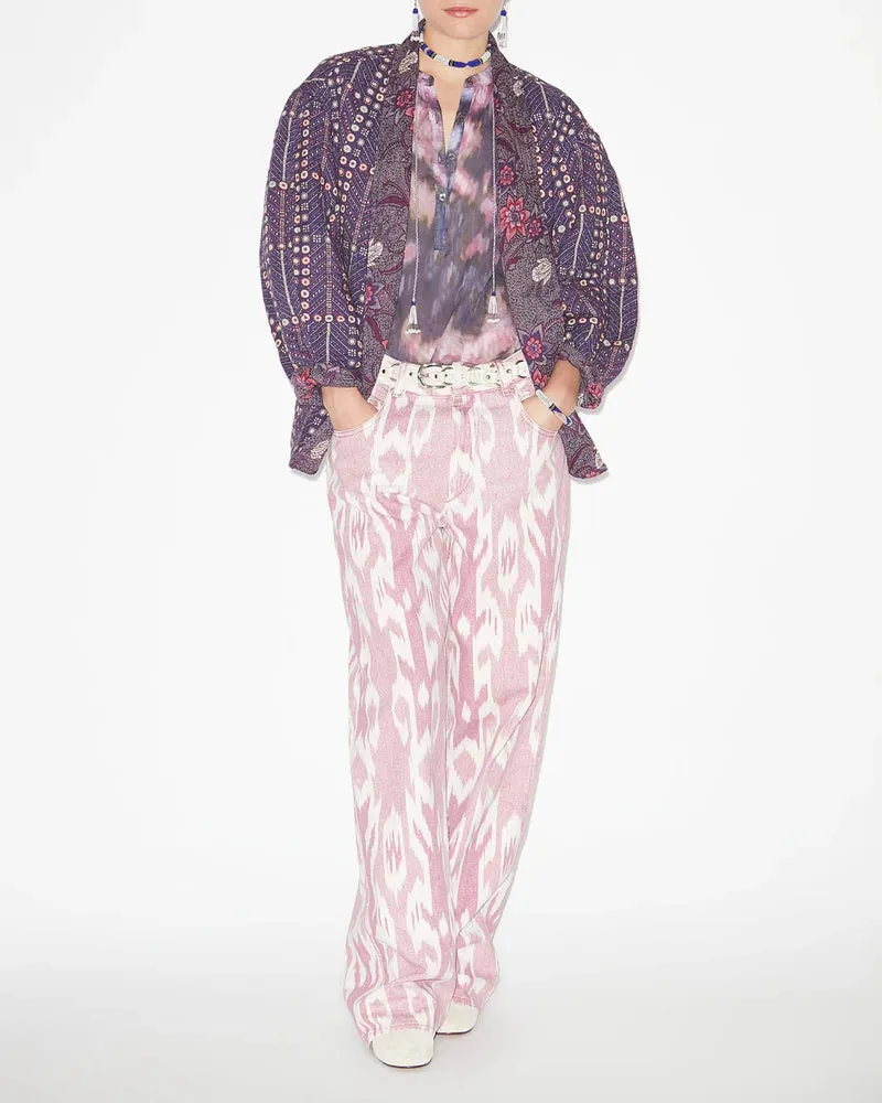 ISABEL MARANT ETOILE CHANCEL PRINT JACKET
