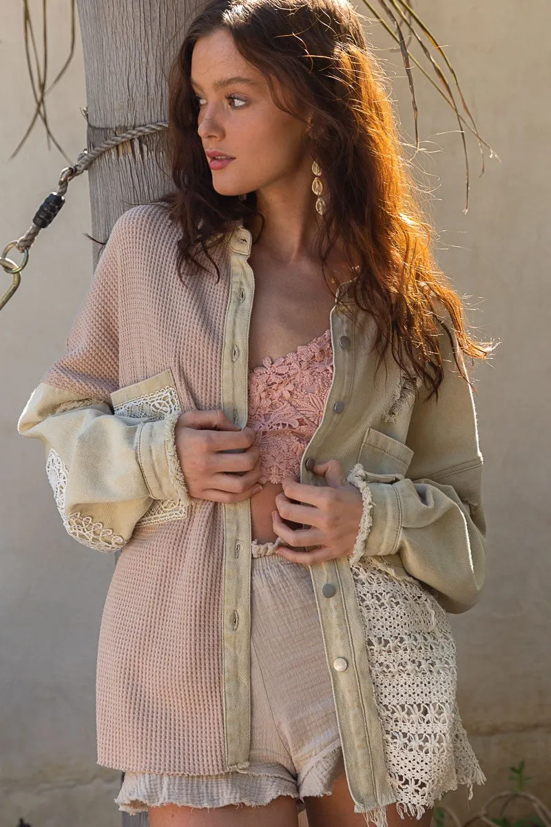 It Takes Two Button Up (Shacket)