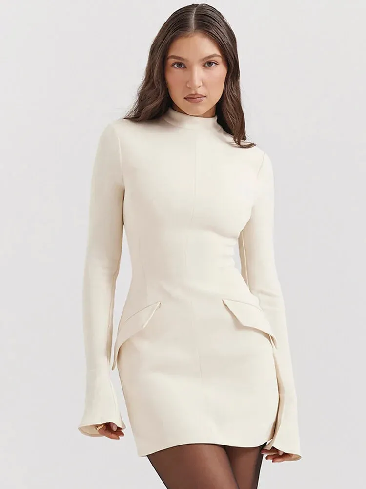 JANE - STRETCH FABIRC DRESS