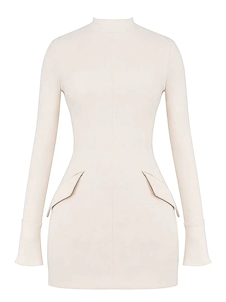 JANE - STRETCH FABIRC DRESS