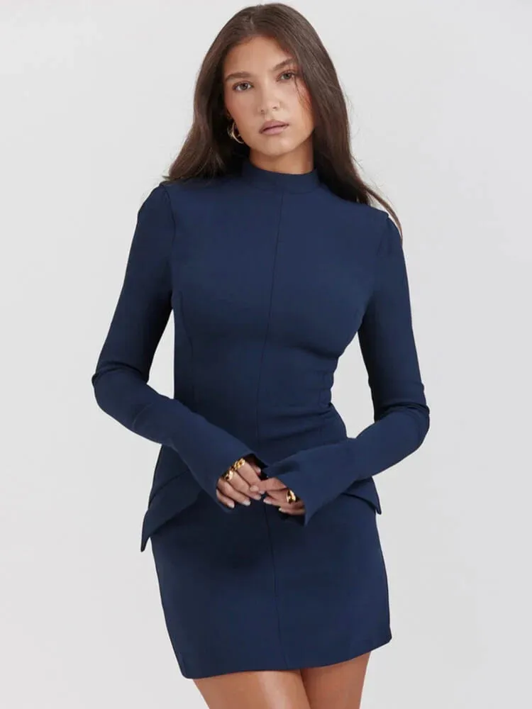 JANE - STRETCH FABIRC DRESS