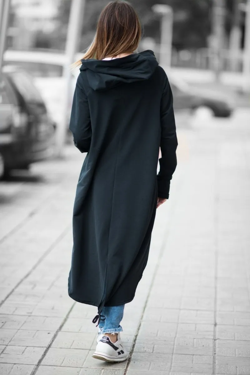 Long Hooded Sweatshirt MADISON