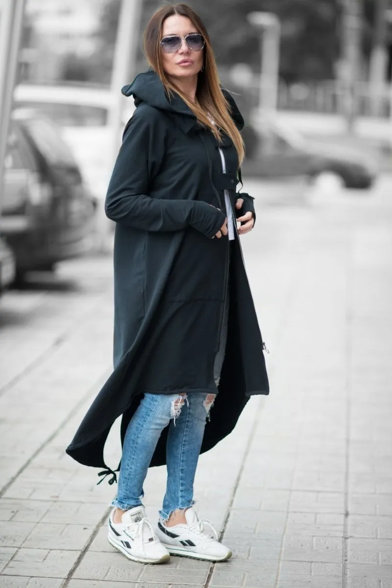Long Hooded Sweatshirt MADISON