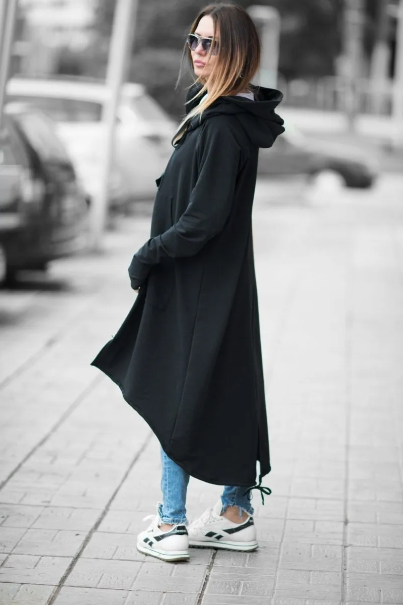Long Hooded Sweatshirt MADISON