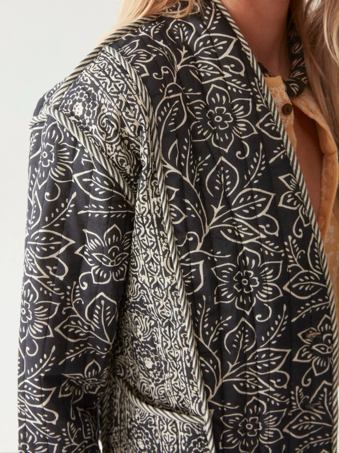 LUANA JACKET IN JASMINE SOUR ZEBRA