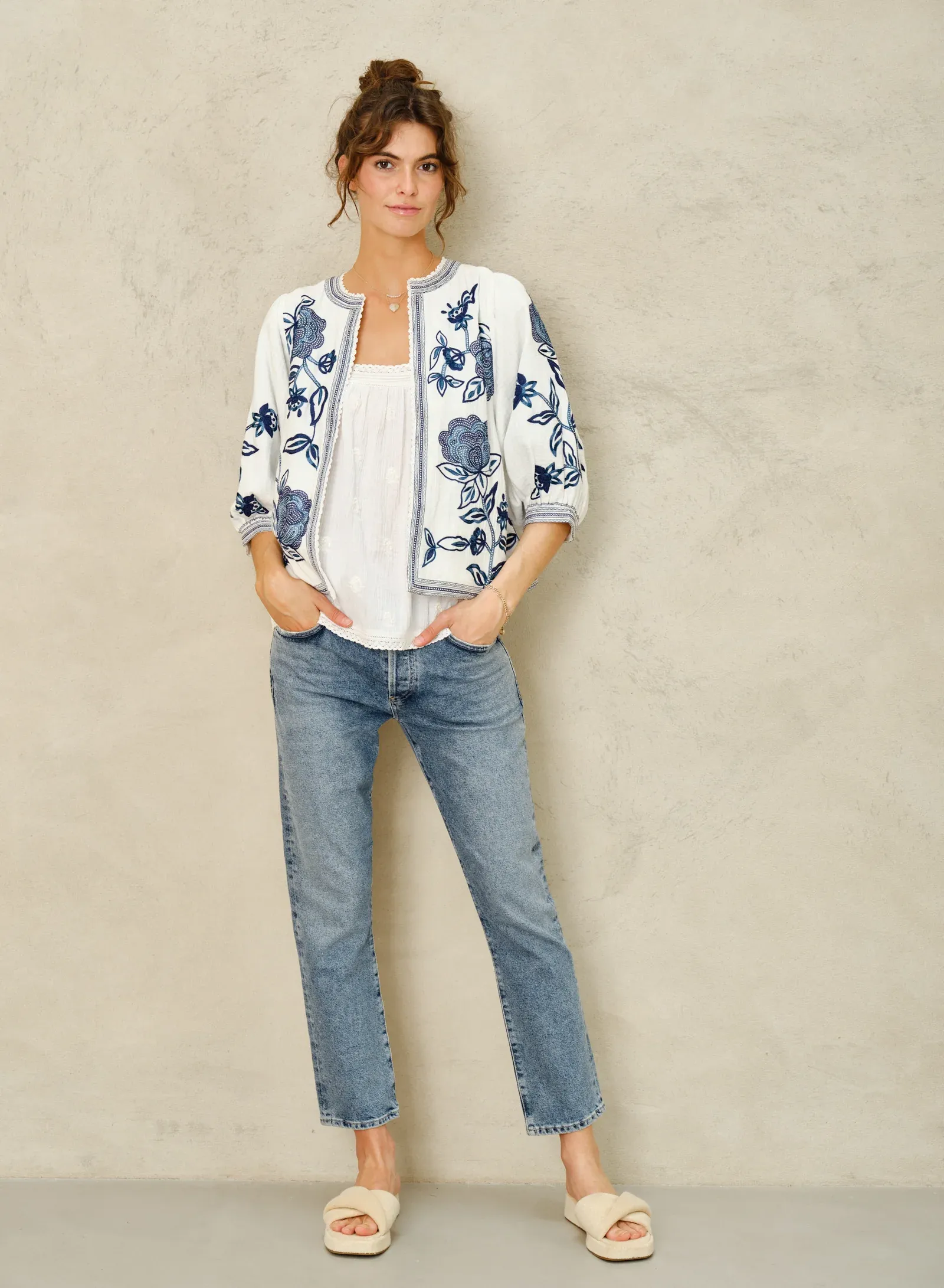 LUCIA JACKET IN BLUE