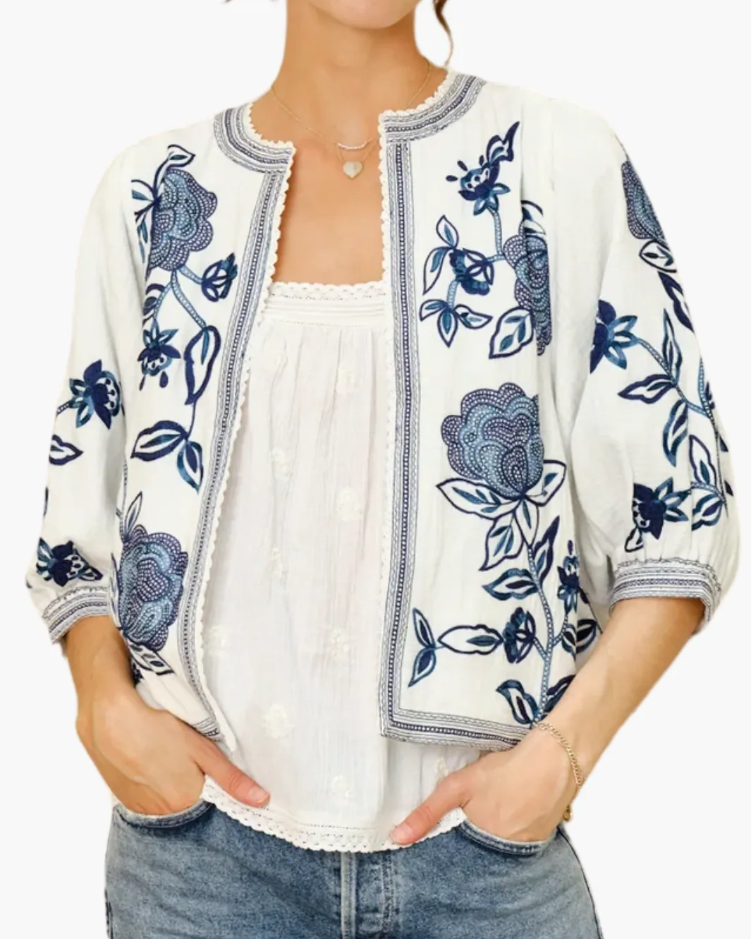 LUCIA JACKET IN BLUE