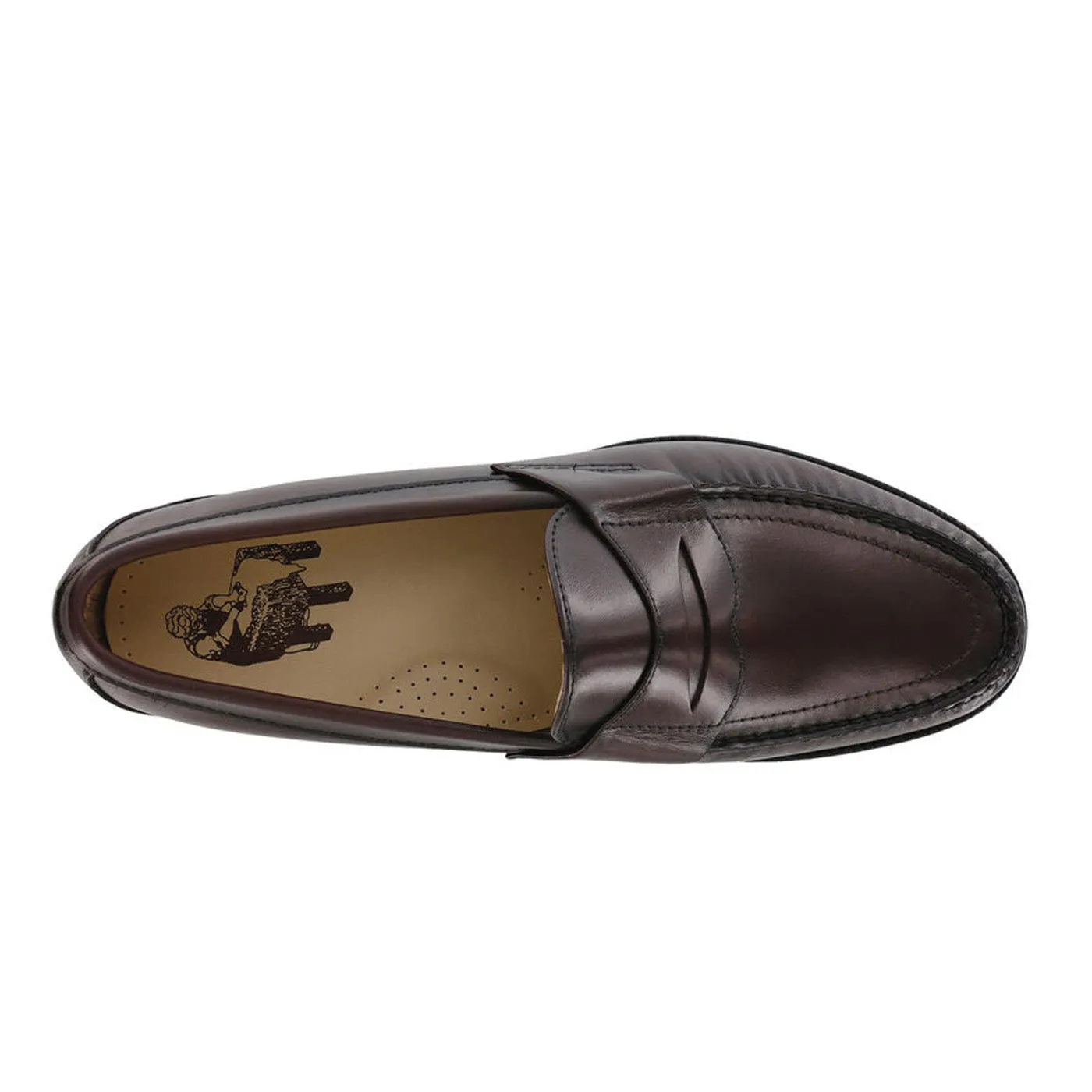 Men's Penny 40 Slip On Loafer Cordovan