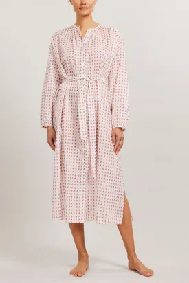 Mona Button Front Dress - Wildflower