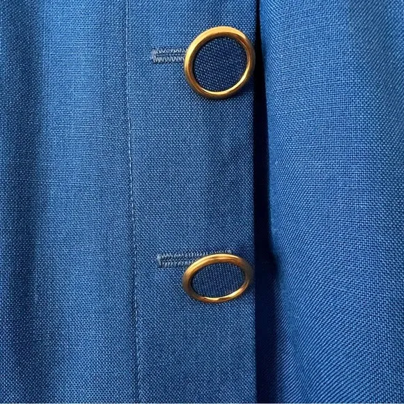 Nipon Petites Vintage Blue Knee-length Dress