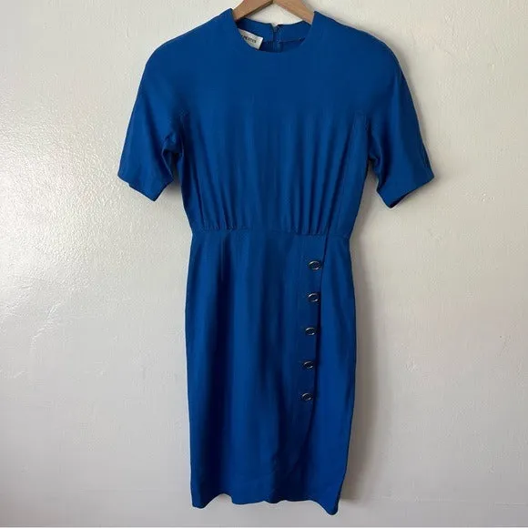 Nipon Petites Vintage Blue Knee-length Dress