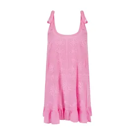 Pranella Remi Dress Cover Up - Neon Pink