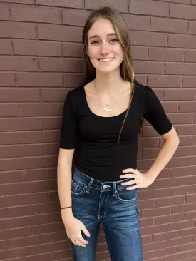 Put You First Top - Black