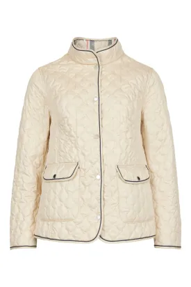 Quilted Jacket - Beige