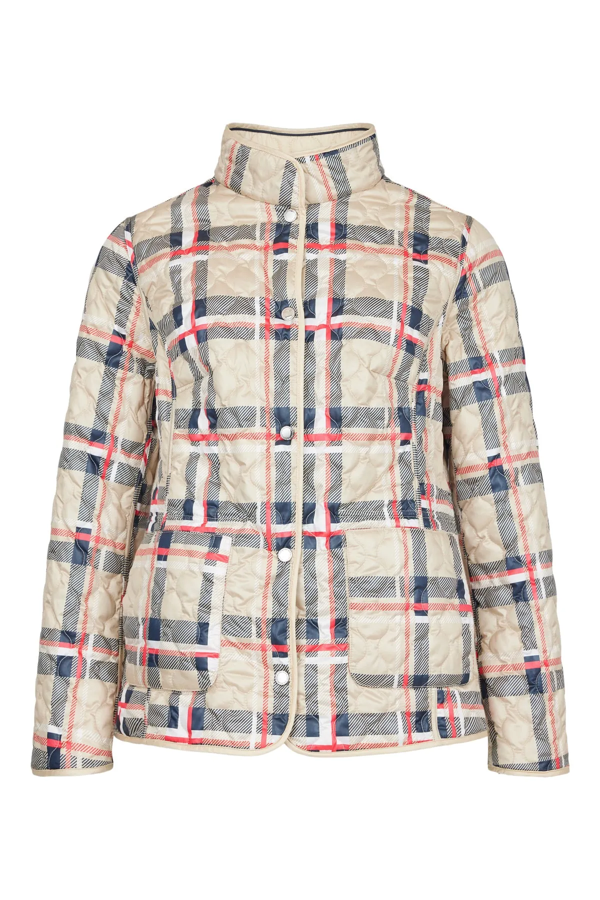 Quilted Jacket - Beige