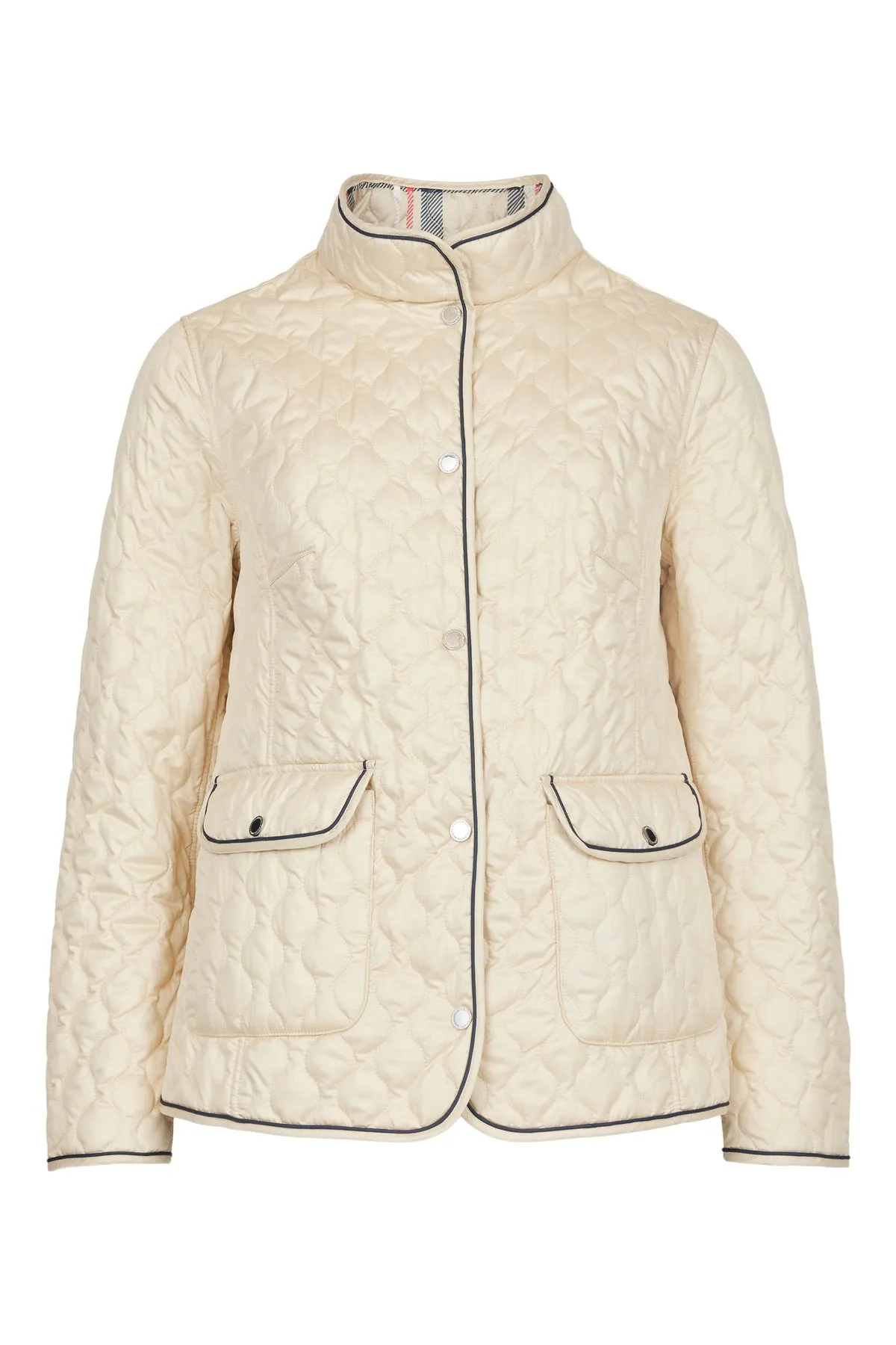 Quilted Jacket - Beige