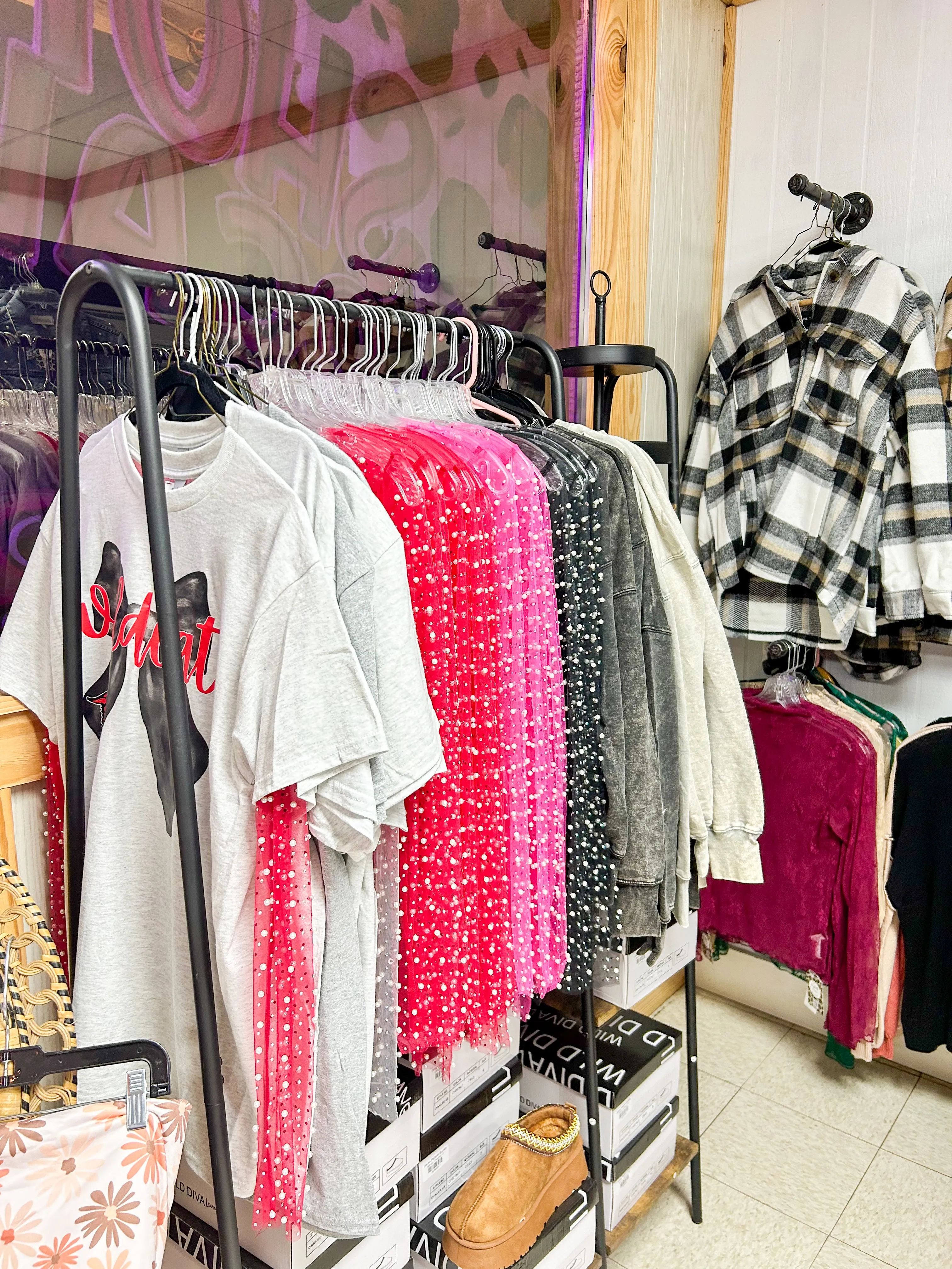 Rhinestone Studded Long Sleeve