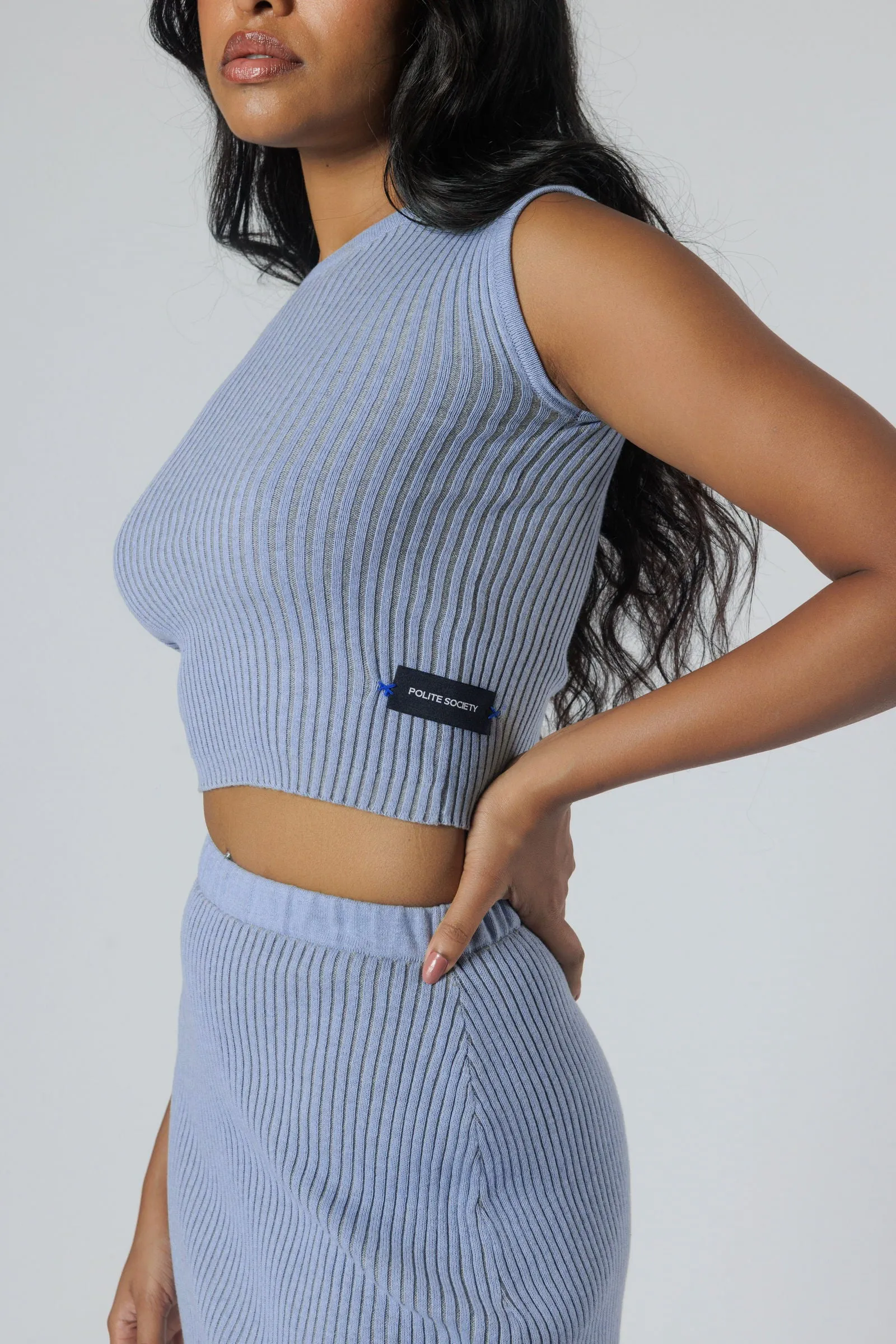 RIBBED TANK TOP