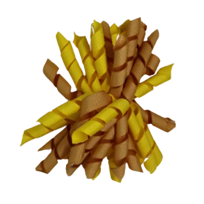 School Hair Accessories Korker Non Slip Clip - Daffodil Yellow (28 colours options to pick from)