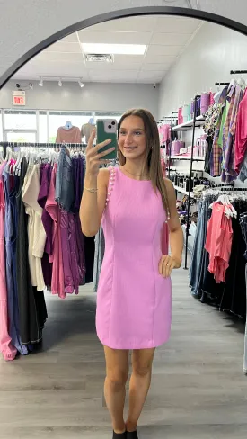She's Sophisticated Dress - Pink