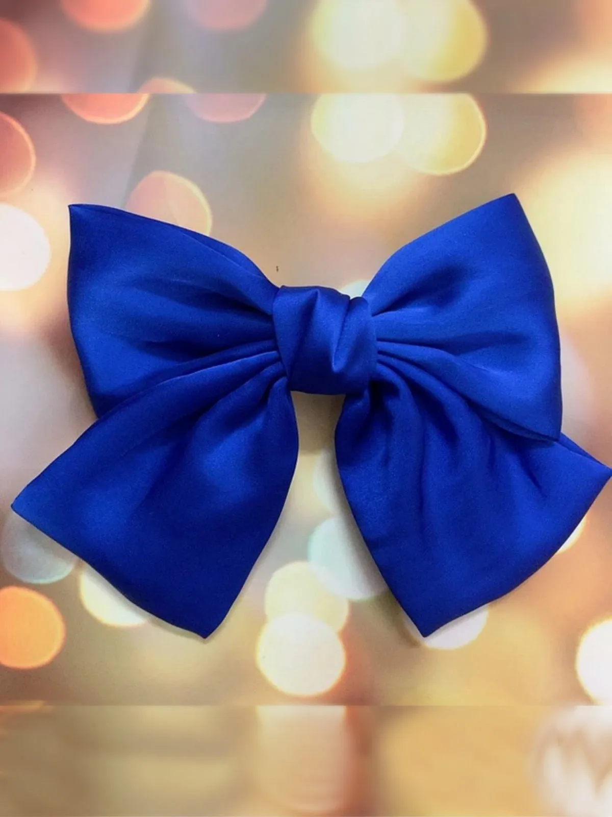 She's Sophisticated Satin Hair Bow