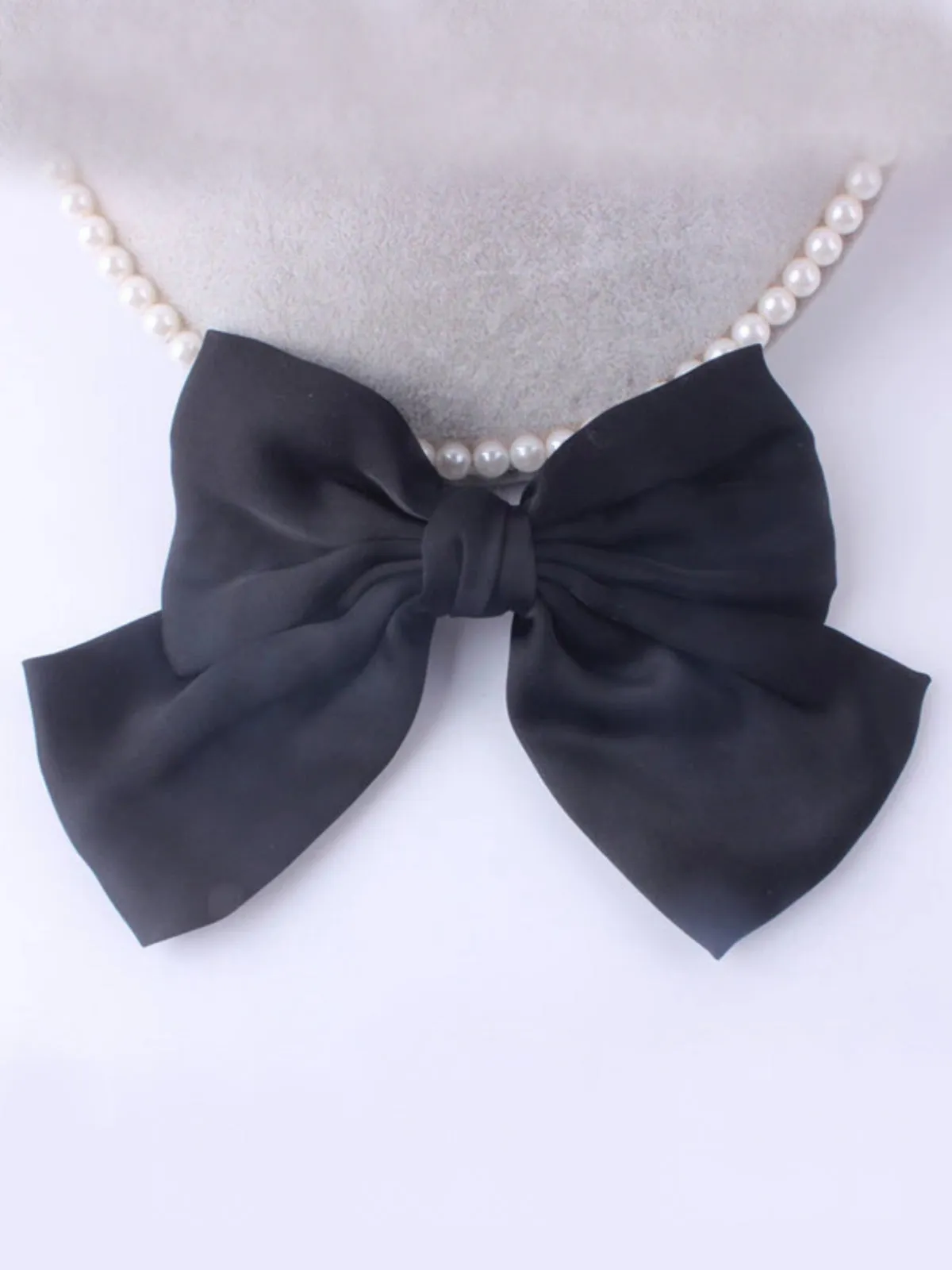 She's Sophisticated Satin Hair Bow