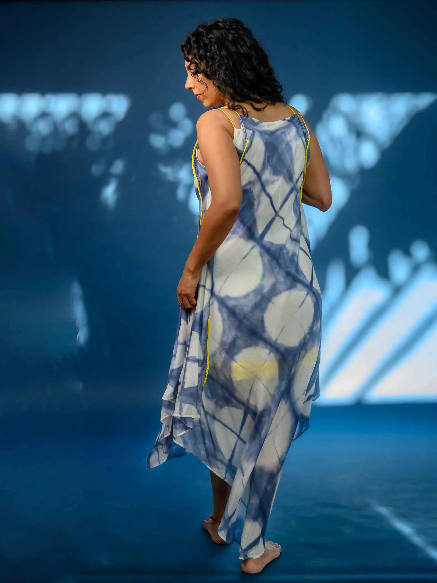 Shibori Beach Dress
