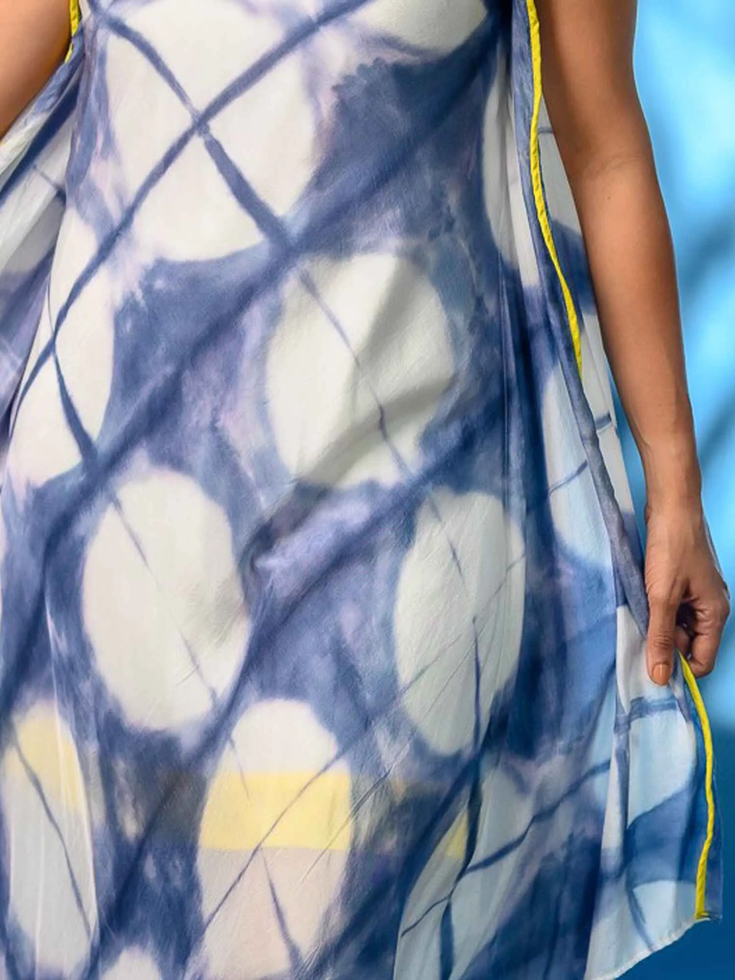 Shibori Beach Dress