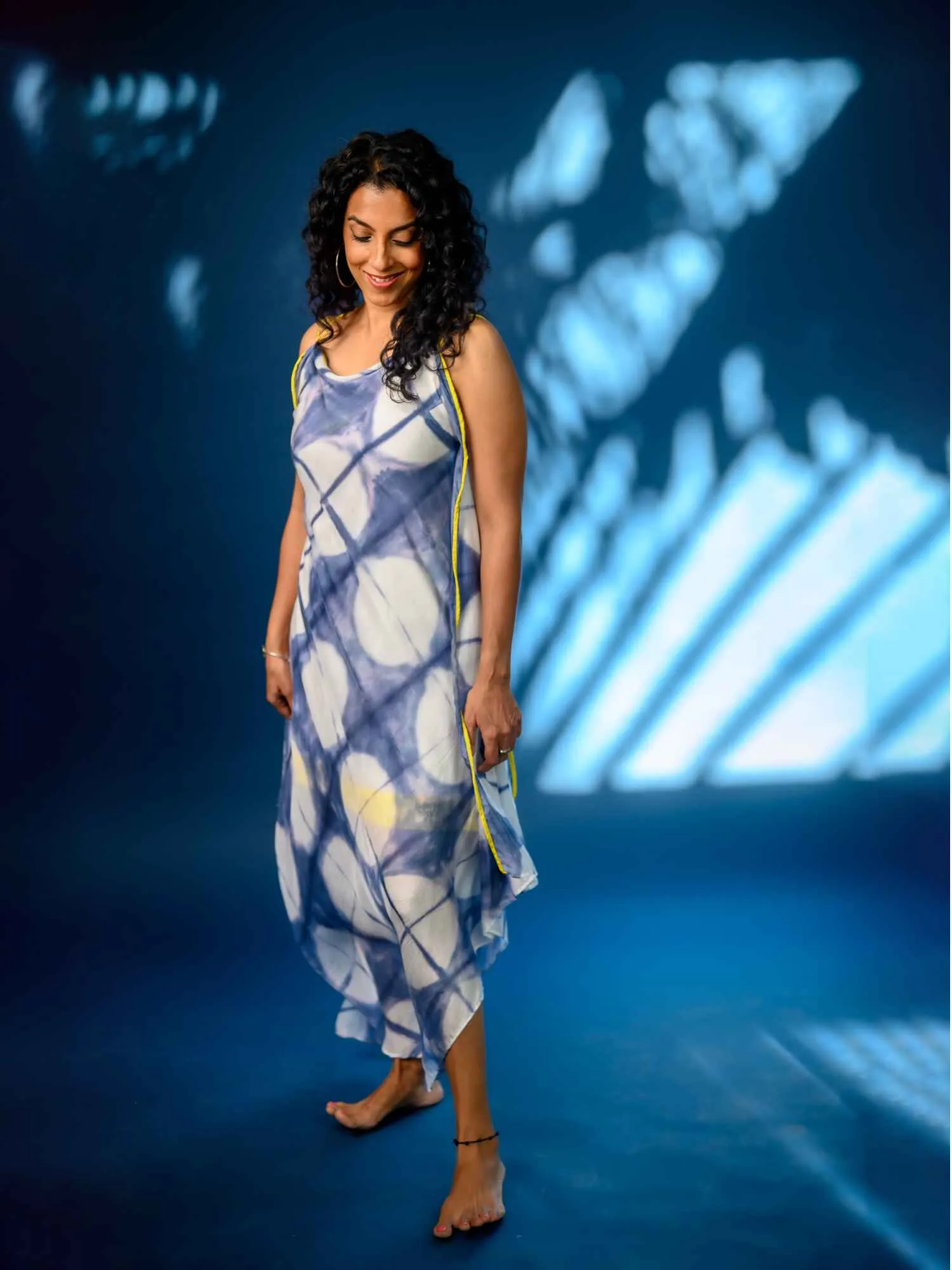 Shibori Beach Dress