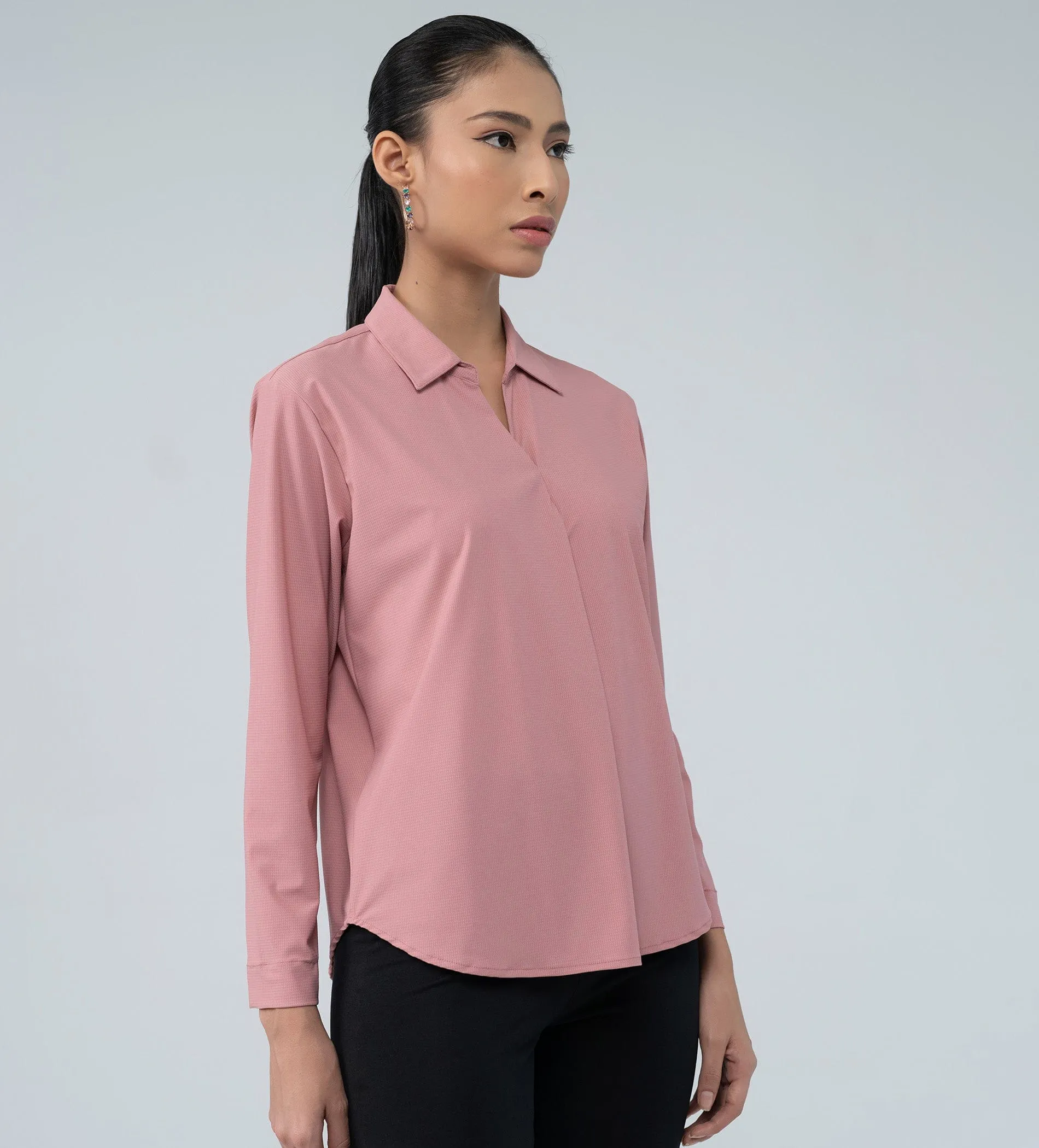 Sophisticated pink Polo top